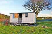 Photograph of Ardnahoe Shepherd's Hut.