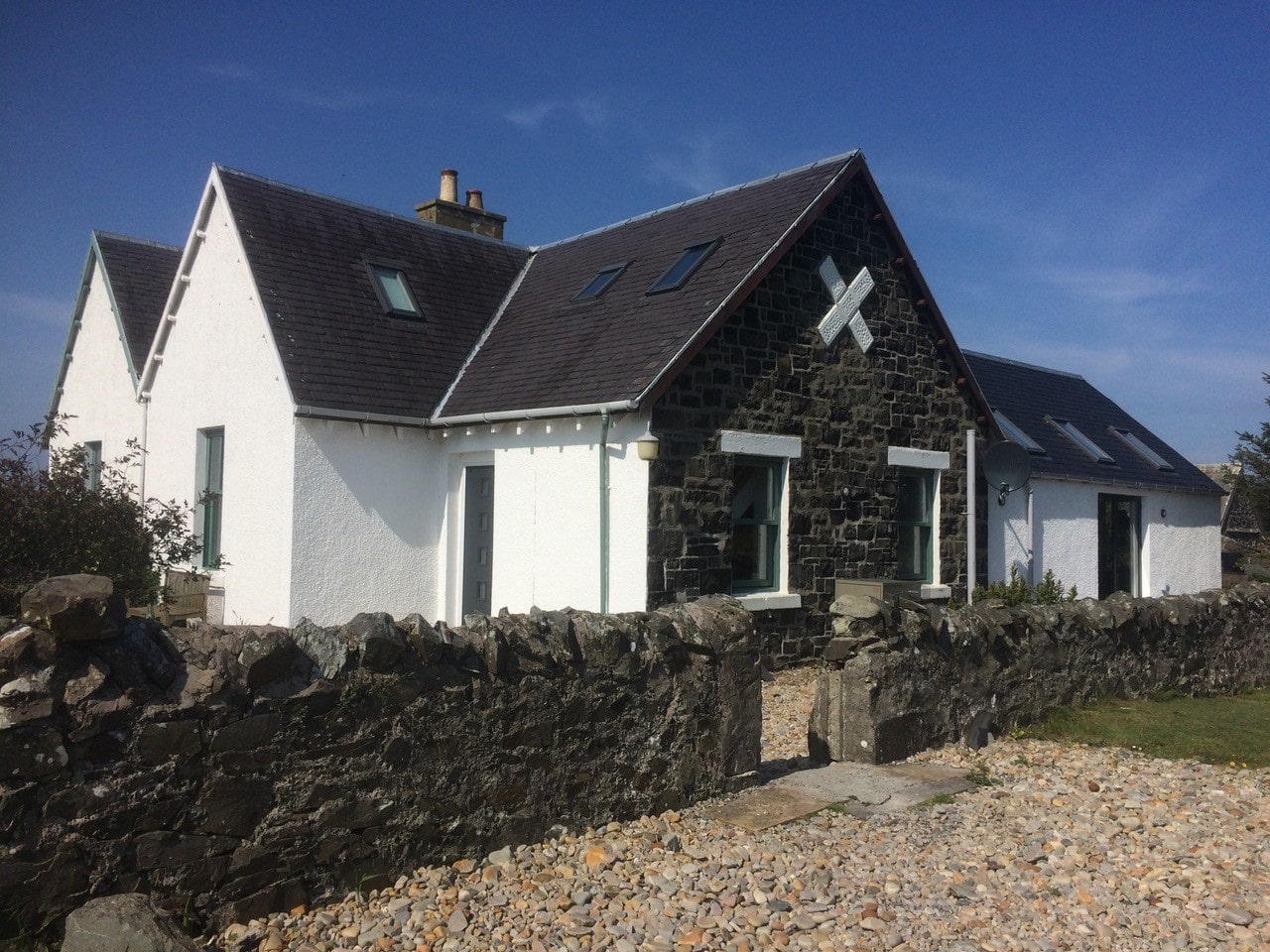 Photograph of Cross Houses.