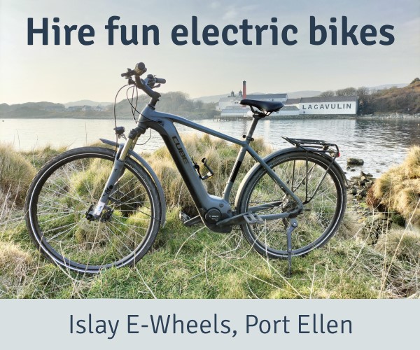 Islay E-Wheels ad.