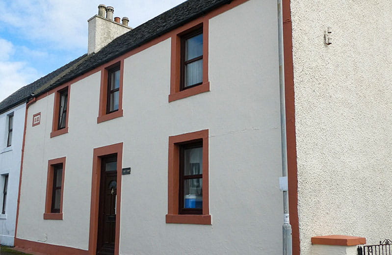 Photograph of Tiree House.