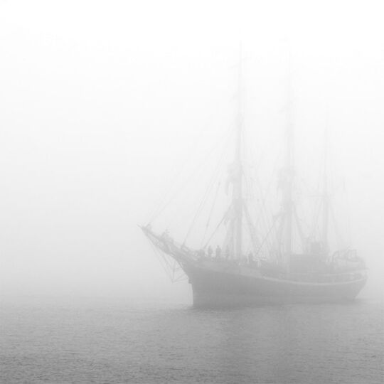 Ghostly ship image