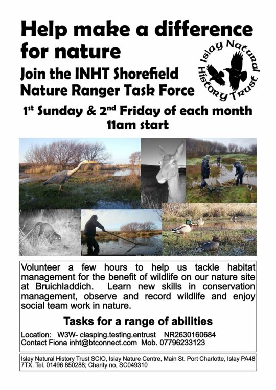 Shorefield Islay Natural History Trust