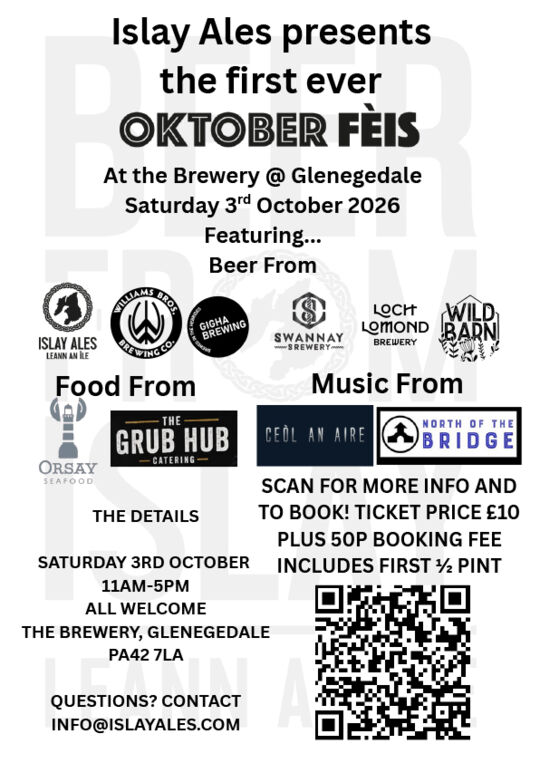 Islay Ales Oktober Feis ad